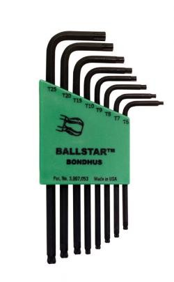 Bondhus 11331 Set 8 Ballstar L Wrench T6 T25