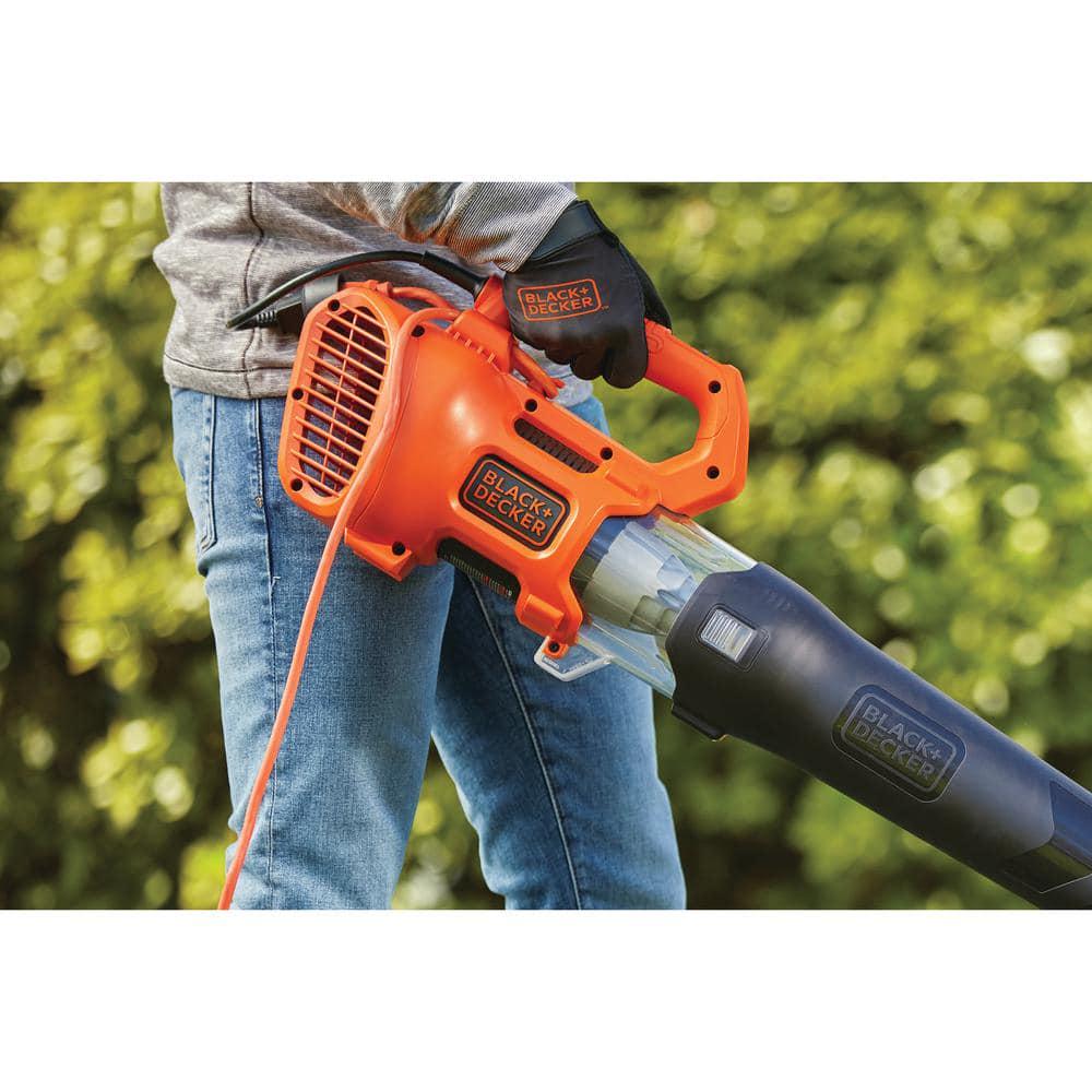 BLACKDECKER 9 AMP 140 MPH 450 CFM Corded Electric Handheld Axial Leaf Blower