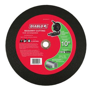 DIABLO 10 in. x 332 in. x 58 in. Masonry Cut-Off Disc DBD100093L01C