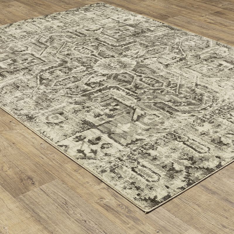 StyleHaven Franklin Faded Medallion Area Rug