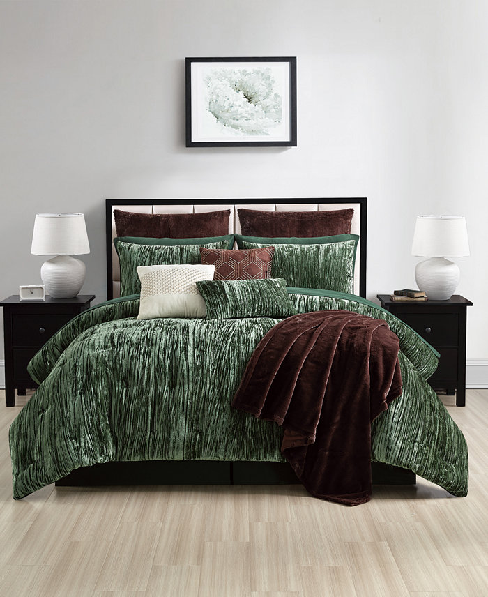 Sunham Evergreen 14-Pc. Comforter Set， Queen，