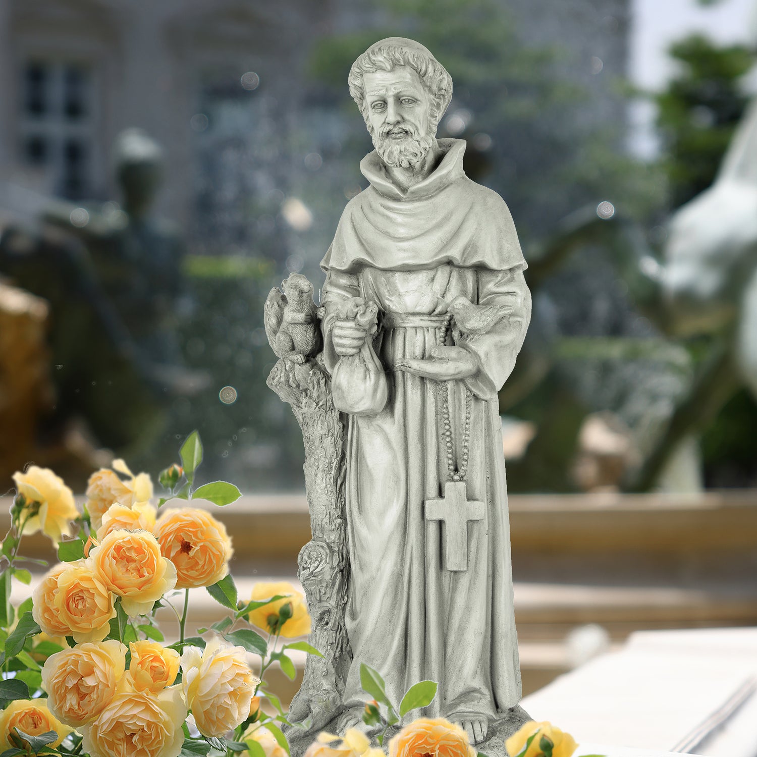 Luxen Home St. Francis Garden Statue