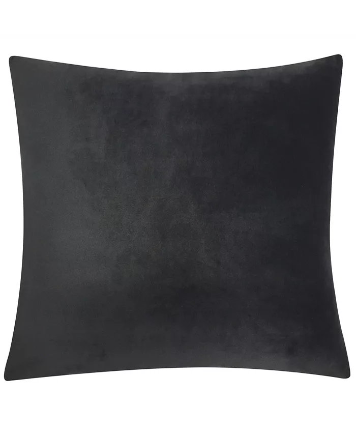 Edie@Home Velvet Beaded 'Cancer' Decorative Pillow， 18