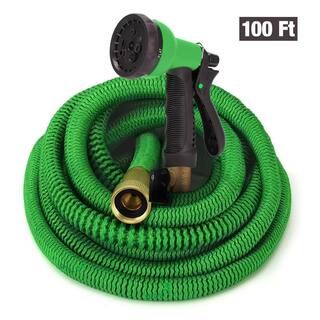 GrowGreen 34 in. x 100 ft. Expandable Garden Hose 82-GHB-100-HD