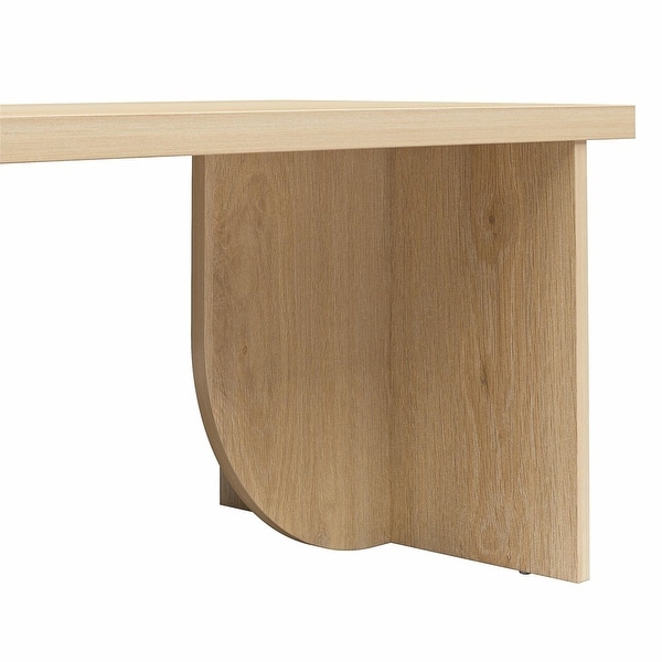 Voler Coffee Table， Light Oak