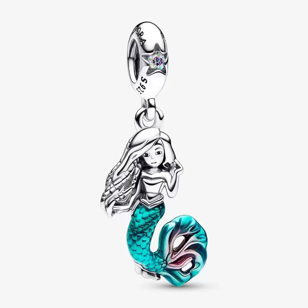 PANDORA  Disney The Little Mermaid Ariel Dangle Charm