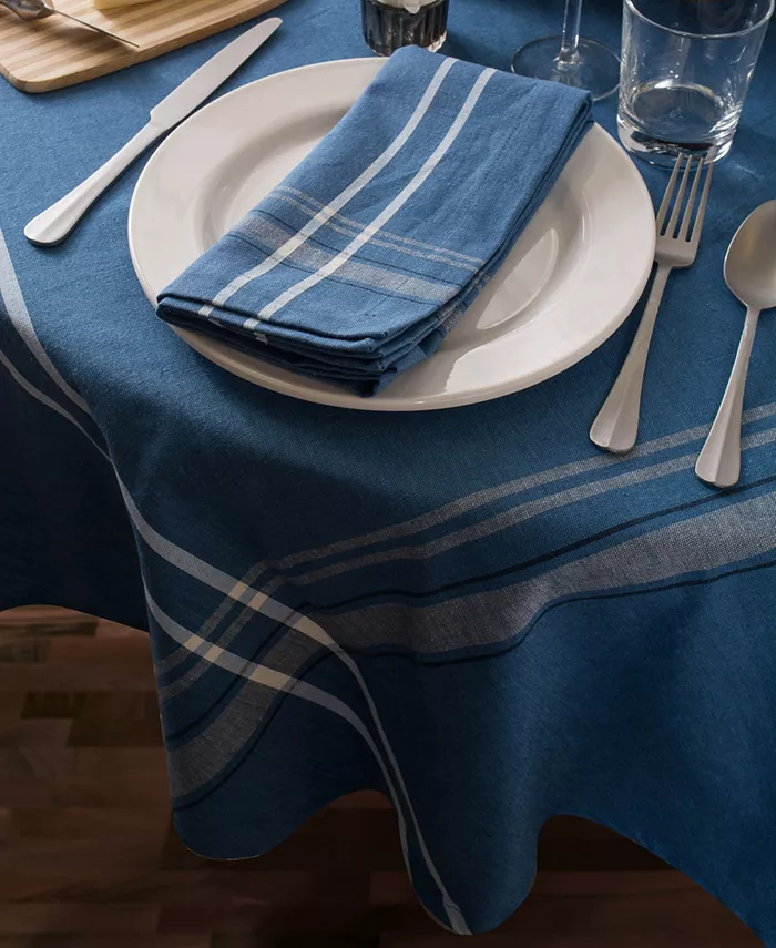 Design Imports French Chambray Tablecloth 60 x 120