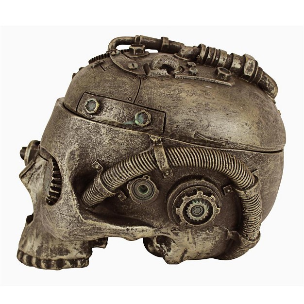 Design Toscano Steampunk Skull Containment Vessel