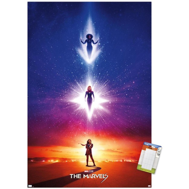 Trends International Marvel The Marvels Teaser One Sheet Unframed Wall Poster Prints