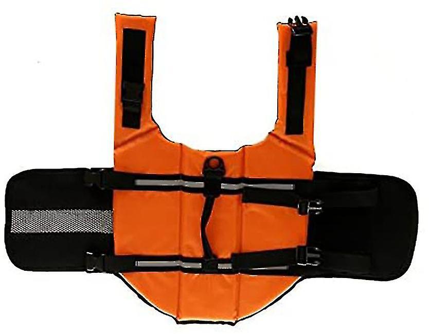 Dog Life Jacket Swimming Vest Swimsuit， Adjustable Belt Life Buoyancy