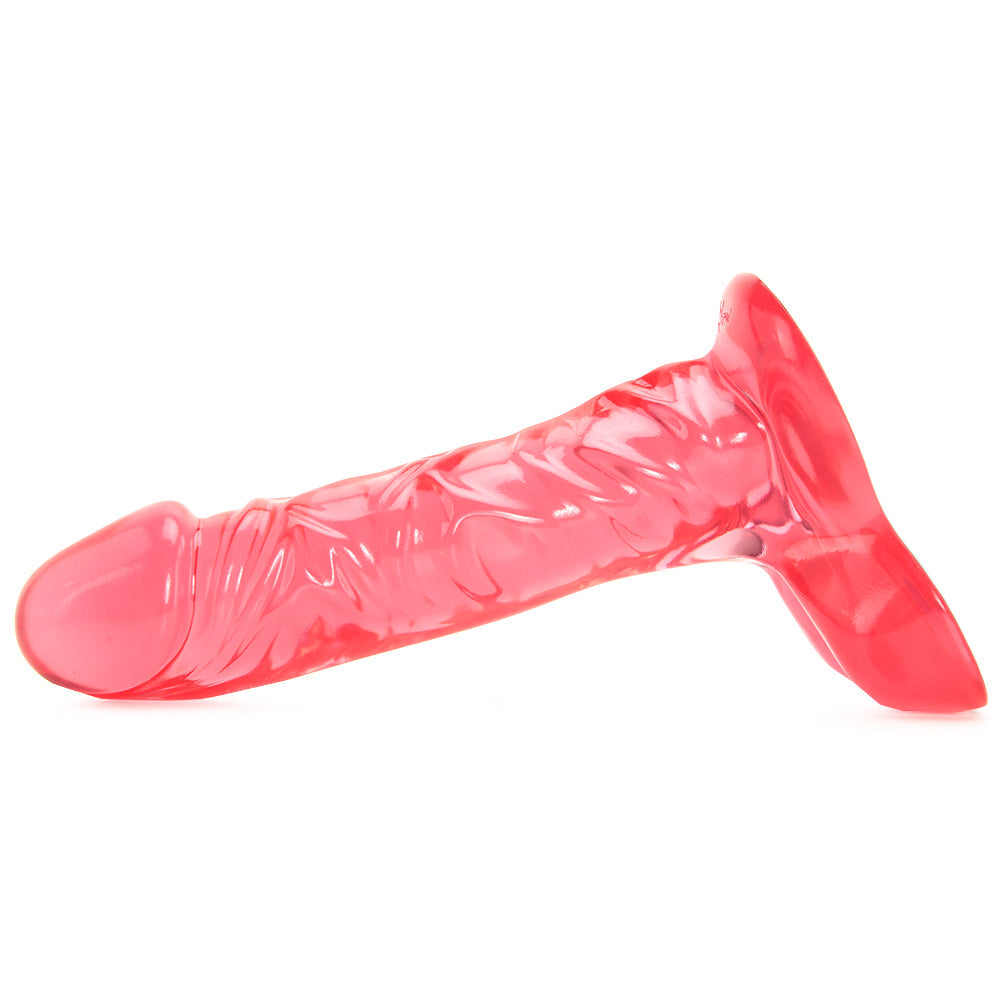 Crystal Jellies 7 Inch Ballsy Cock in Pink