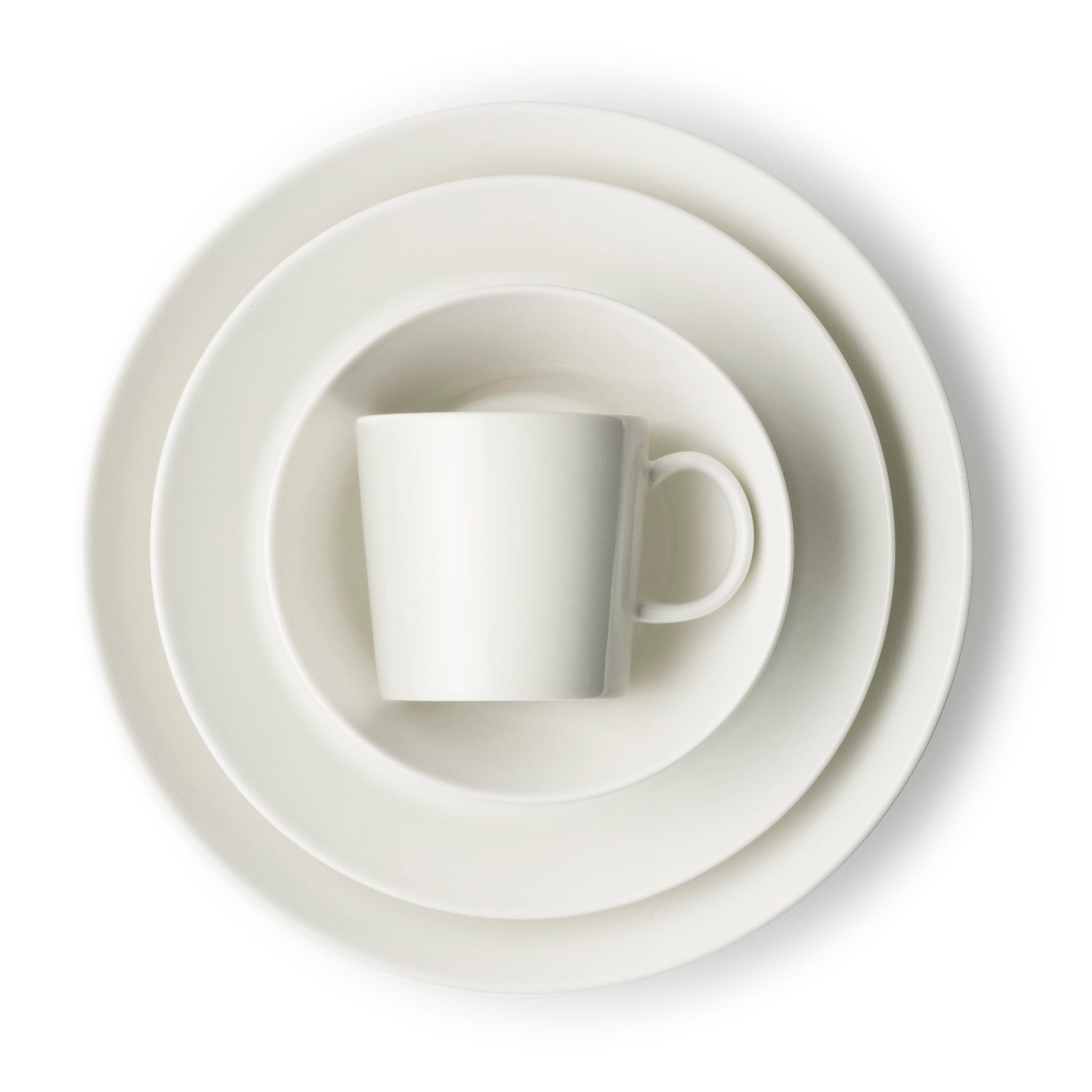 Teema 16 Piece Starter Set in White design by Kaj Franck for Iittala