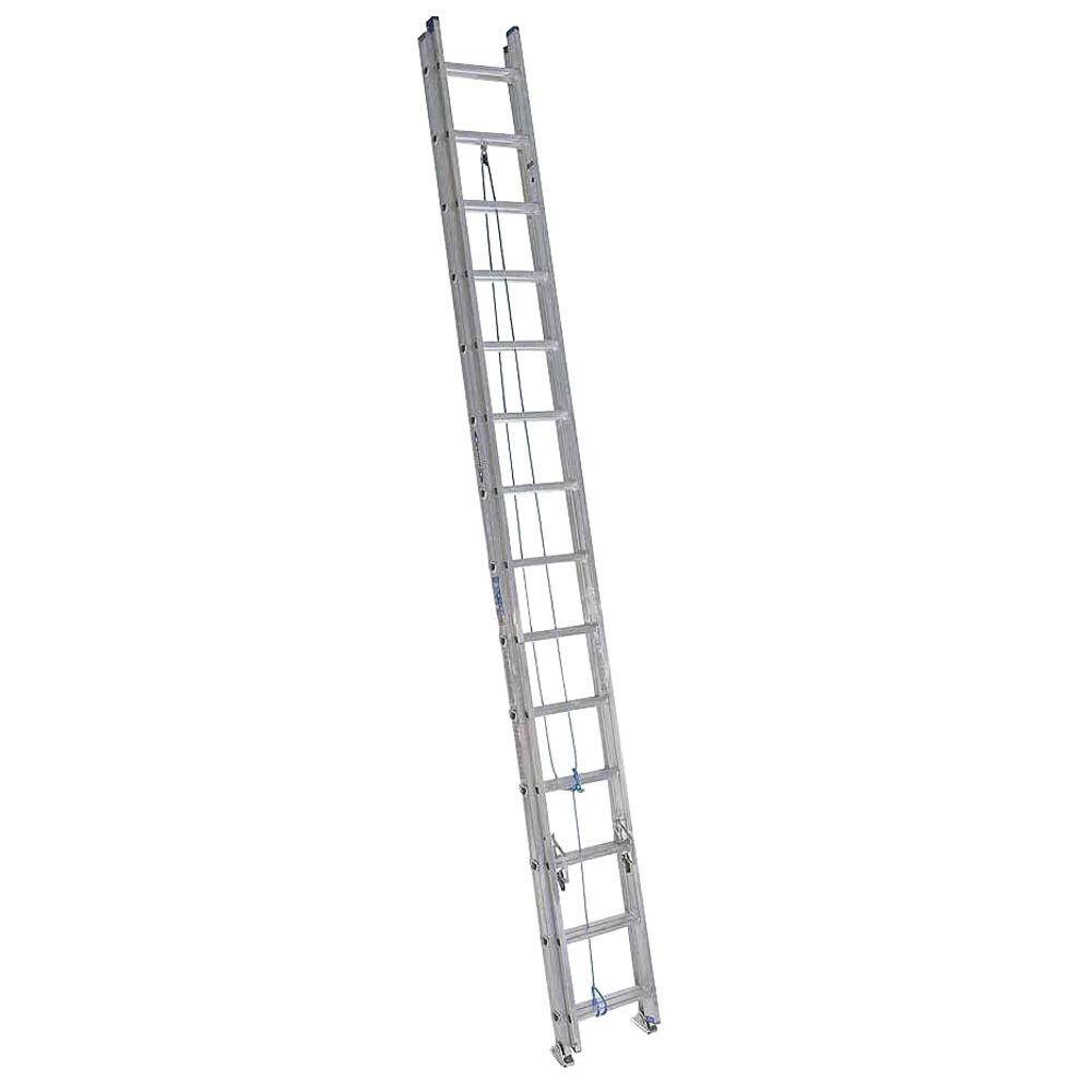 Werner 28 ft. Aluminum Extension Ladder with 250 lbs. Load Capacity Type I Duty Rating D1328-2