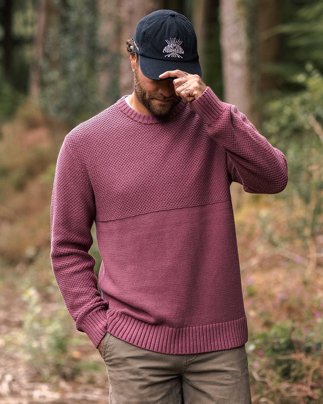 Swell Knitted Jumper - Crushed Berry