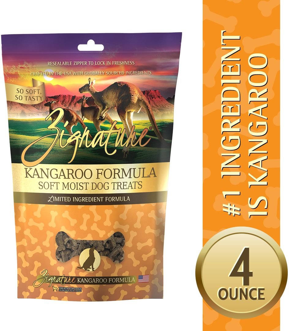 Zignature Kangaroo Flavored Soft Dog Treats