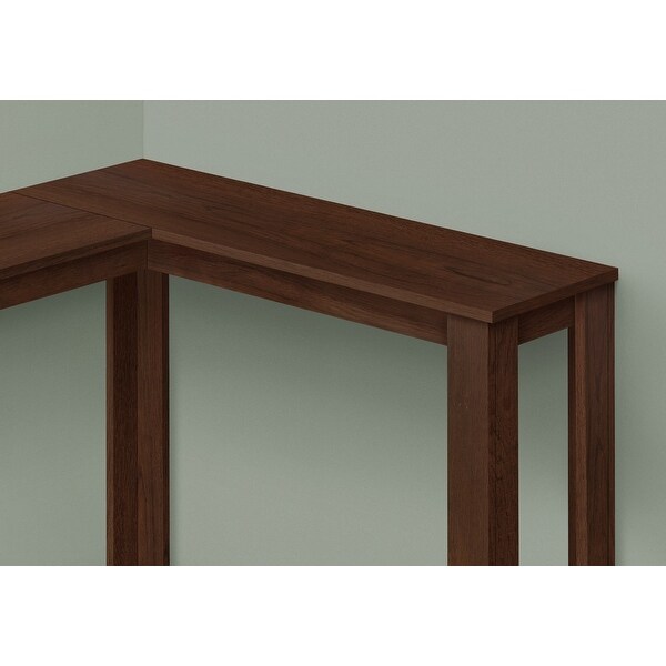 Accent Table， Console， Entryway， Narrow， Corner， Living Room， Bedroom， Laminate， Contemporary， Modern - 35.5