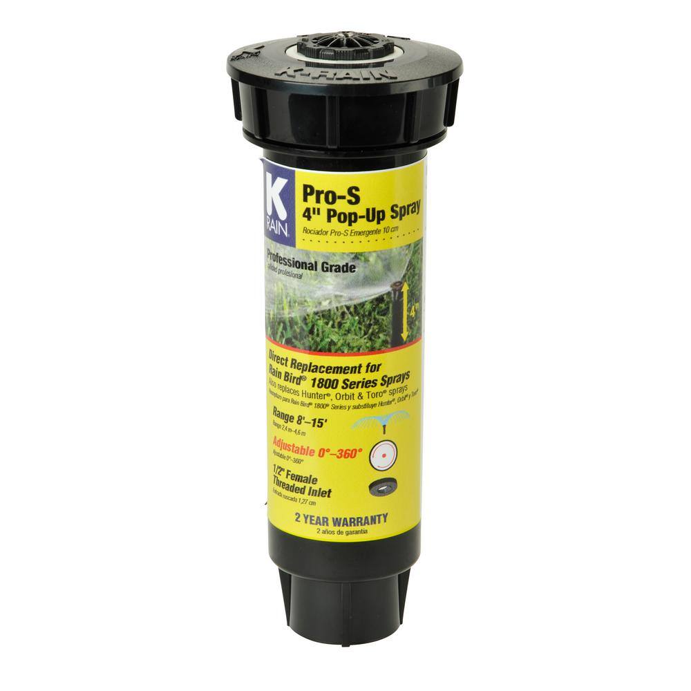 K-Rain Pro S 4 in. Spray with 15 ft. Adjustable Nozzle 24151H