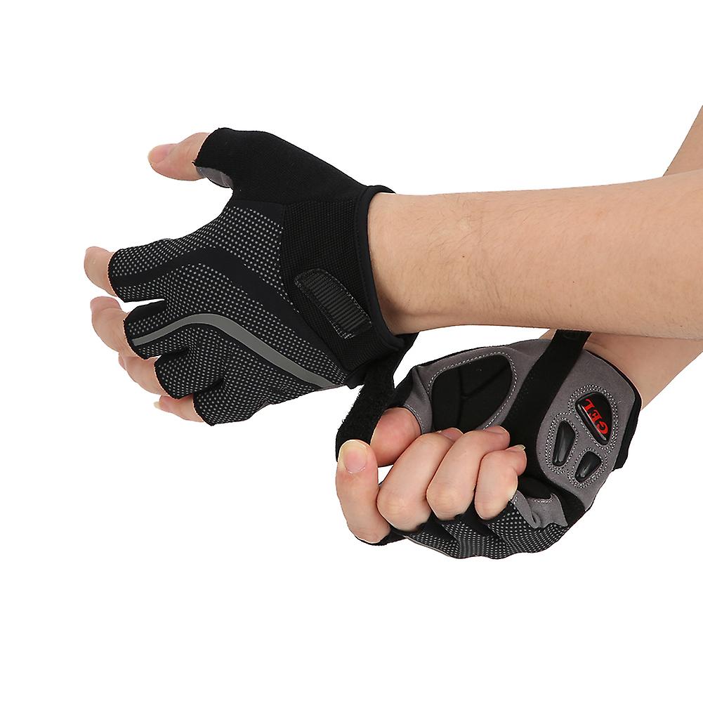 Outdoor Cycling Gloves Half Finger Breathable Mountain Bike Gloves For Men Womenxl