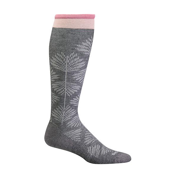 Floral Grey Compression Socks