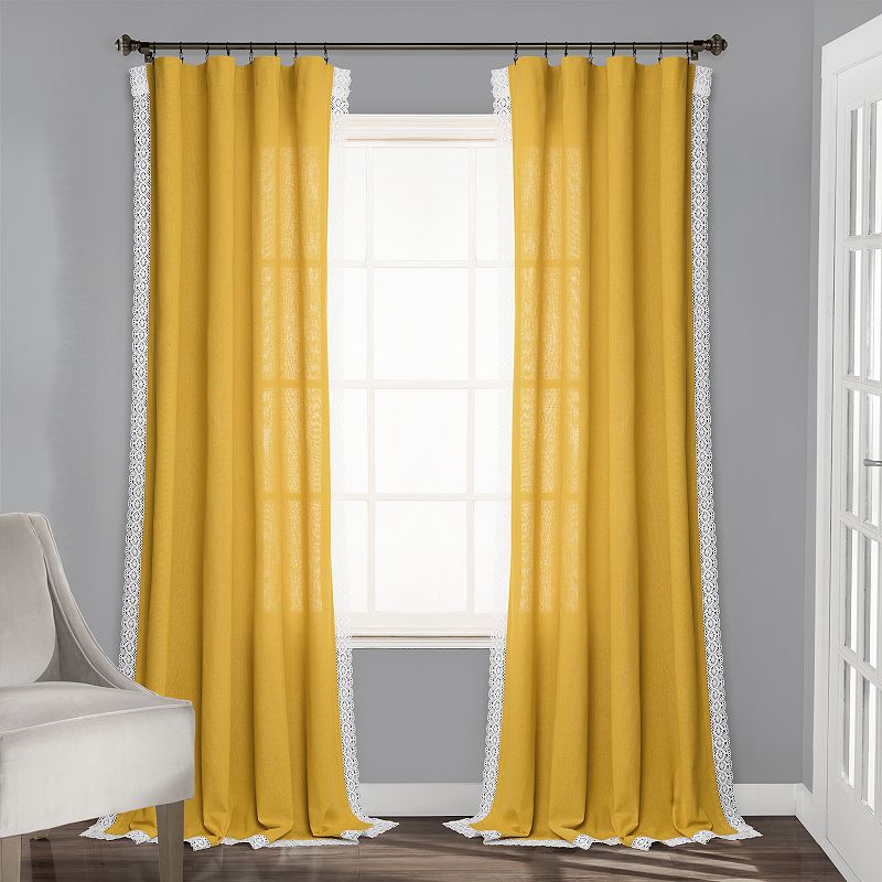 Lush Decor Rosalie Window Curtains Set