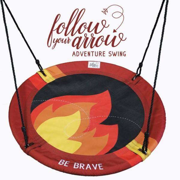 M and M Sales Enterprises Adventure Swing Be Brave MM00155