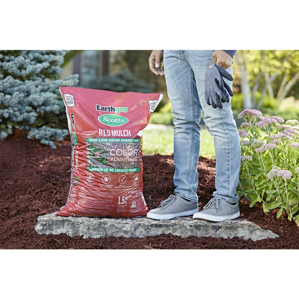 Earthgro 1.5 cu. ft. Bagged Red Wood Mulch 88459180