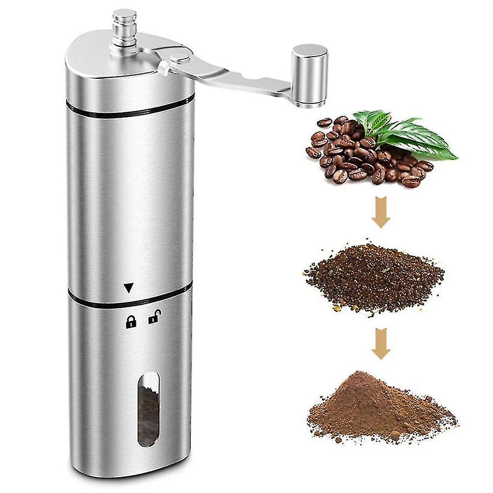 Stainless Steel Triangle Coffee Grinder Manual Hand Crank Bean Mill Coffee Grinder Espresso Maker Coffeeware Coffee Grinders