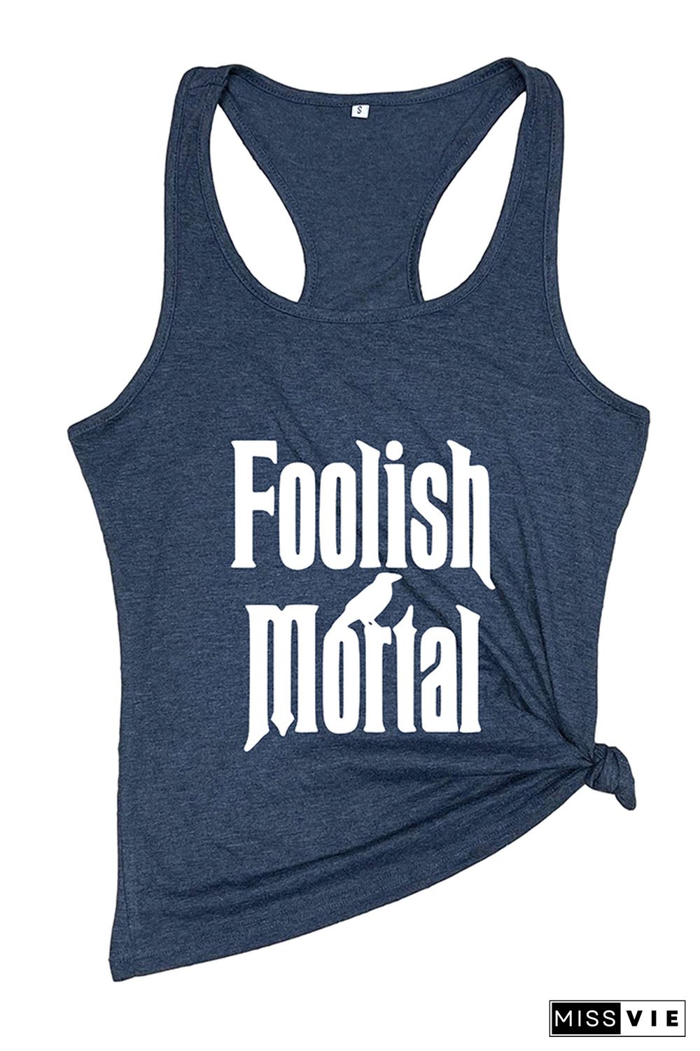 Foolish Mortal Sleeveless Tank Top Wholesale