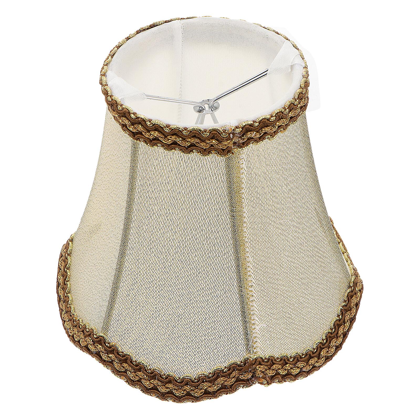 1pc Home Lampshade Decorative Cloth Lamp Shade Dustproof Light Ornament