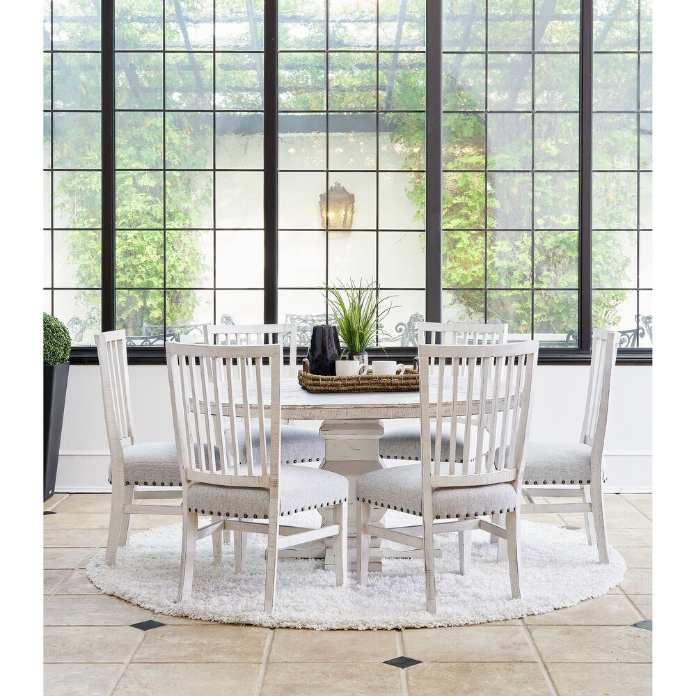 Picket House Furnishings Robertson Condesa White Round Dining Table