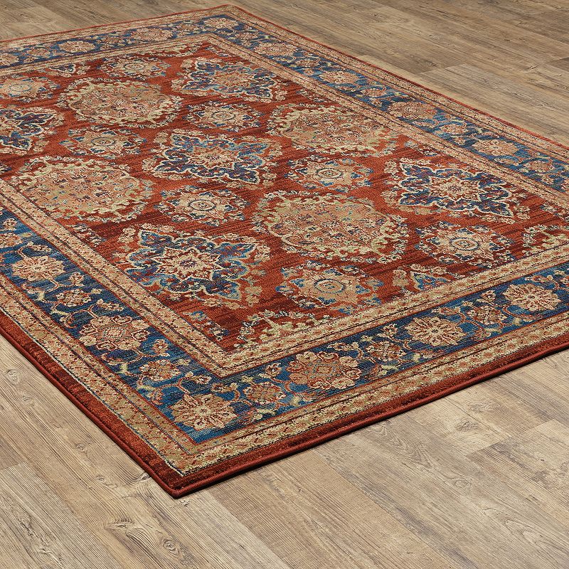 StyleHaven Anais Traditional Medallions Area Rug