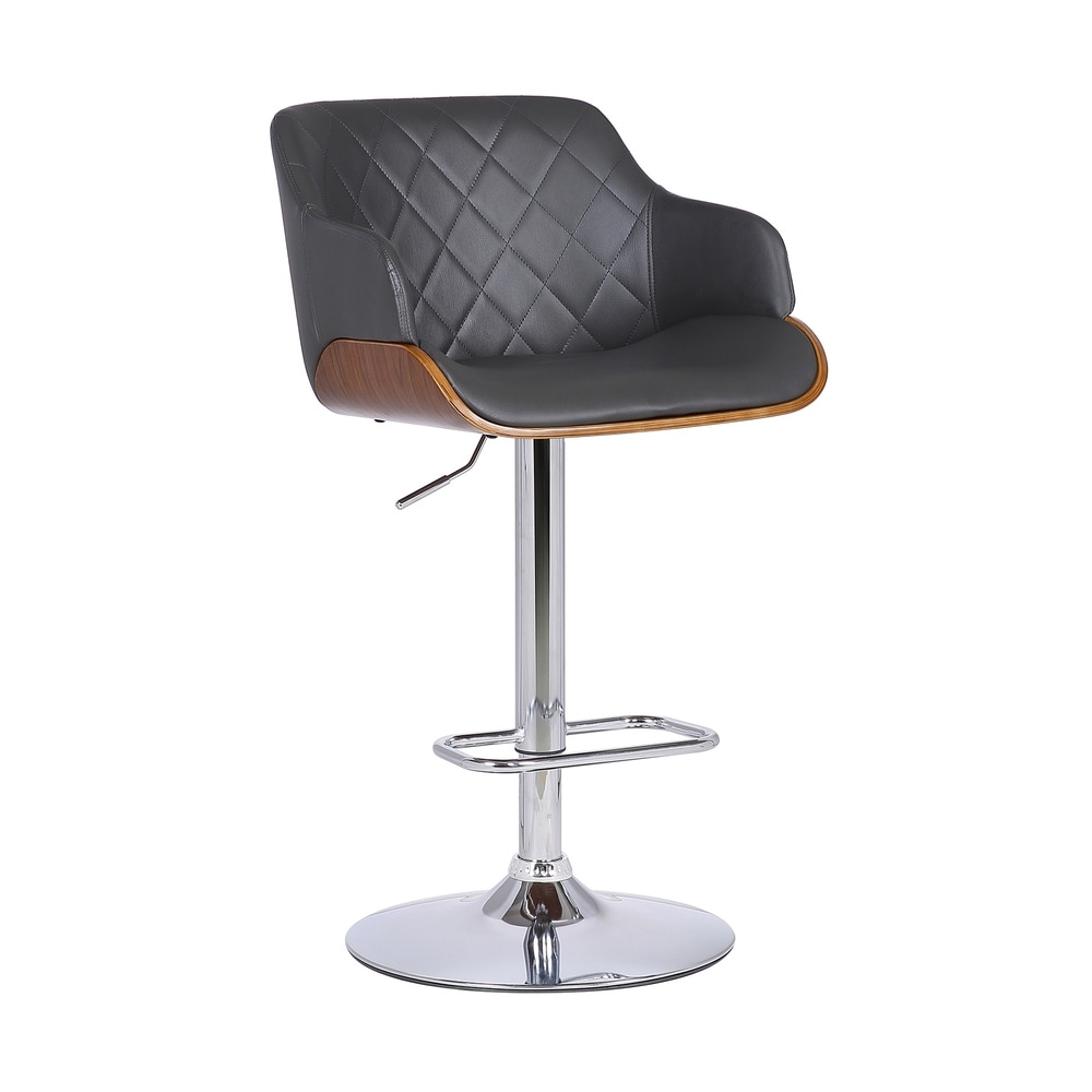 Randy Contemporary Adjustable Barstool