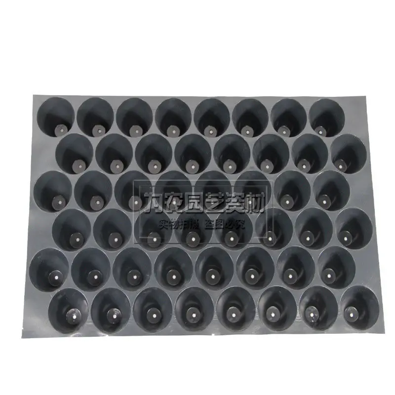 Supply 60g PVC round hole vegetable seedling tray  plastic