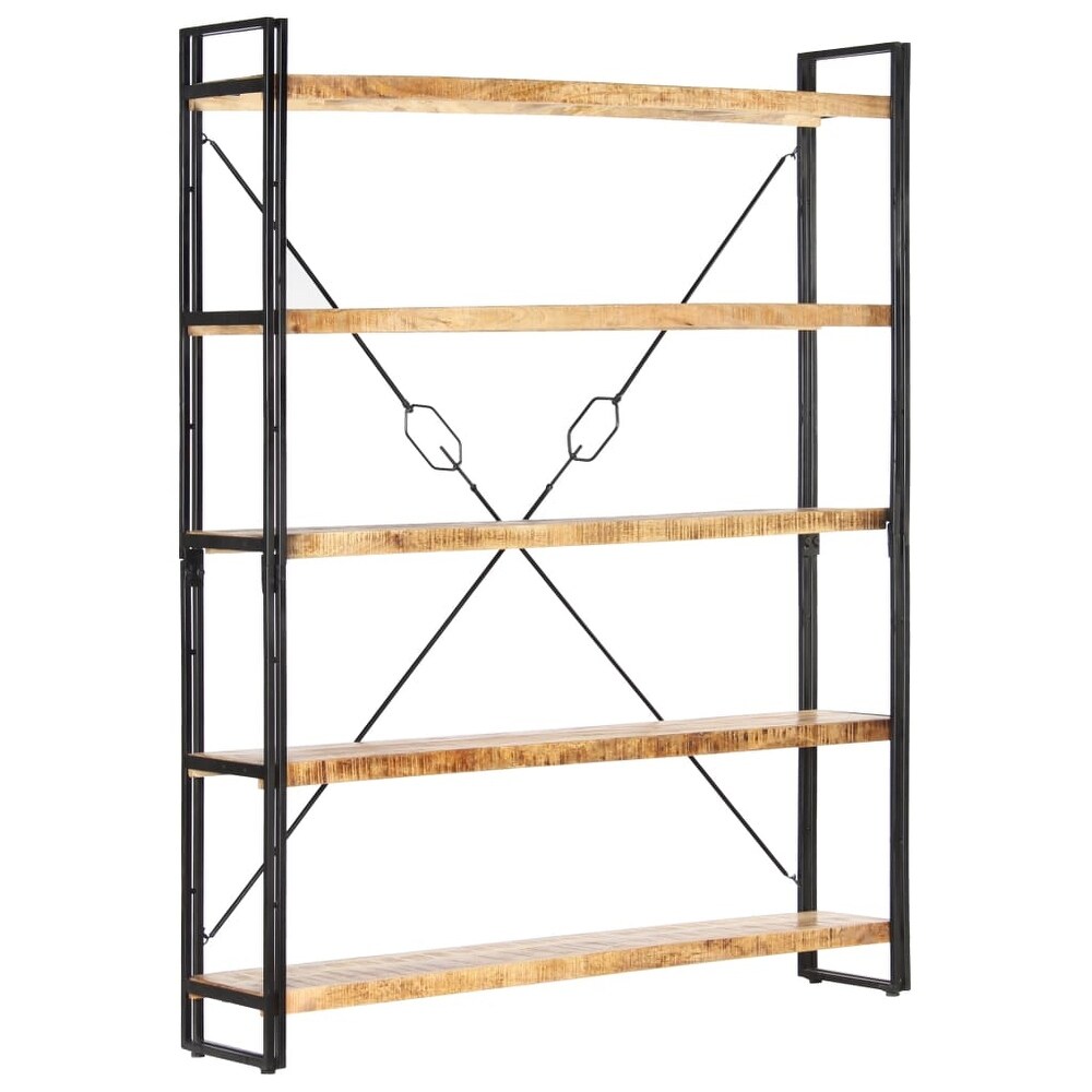 vidaXL 5 Tier Bookcase 55.1\