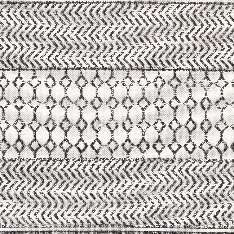 Enloe Cotton Black/Cream Rug