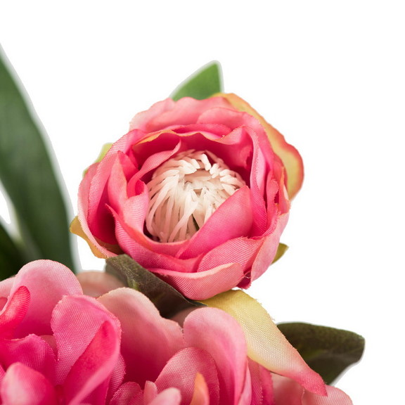 Vickerman 24 Peony W/2 Blooms 3/pk