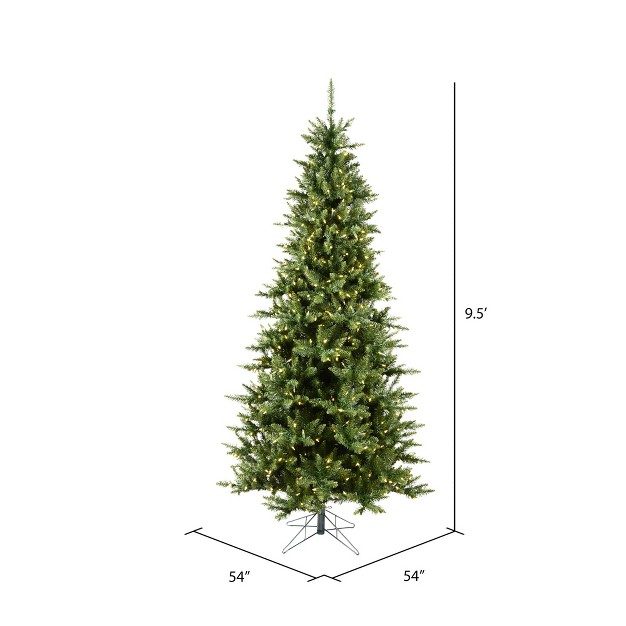 Vickerman Camdon Fir Slim Artificial Christmas Tree