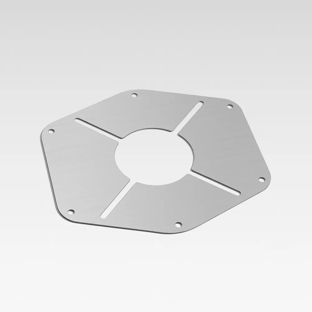 Outdoor camping stove head special heat insulation shielding plate ultra light stainless steel temperature resistant plate