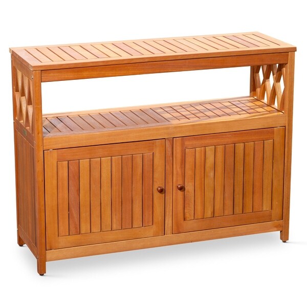 DTY Outdoor Living Longs Peak Eucalyptus Sideboard