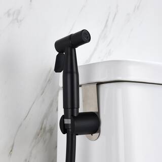 Non- Electric Easy Hand Held Bidet Attachment in Matte Black THXB-FX0021