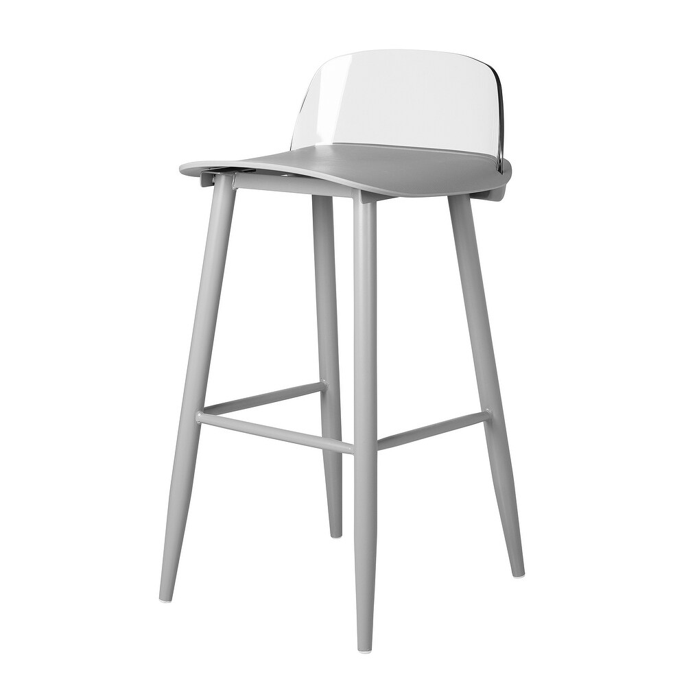 SoCo Bar Stool in Grey