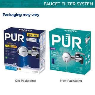 PUR PLUS Faucet Mount Filtration System Chrome PFM400H