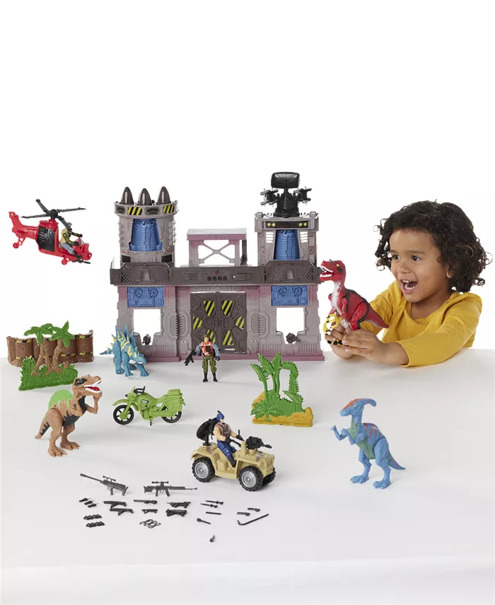 Animal Zone Dino Fortress Playset  Created for You by Toys R Us