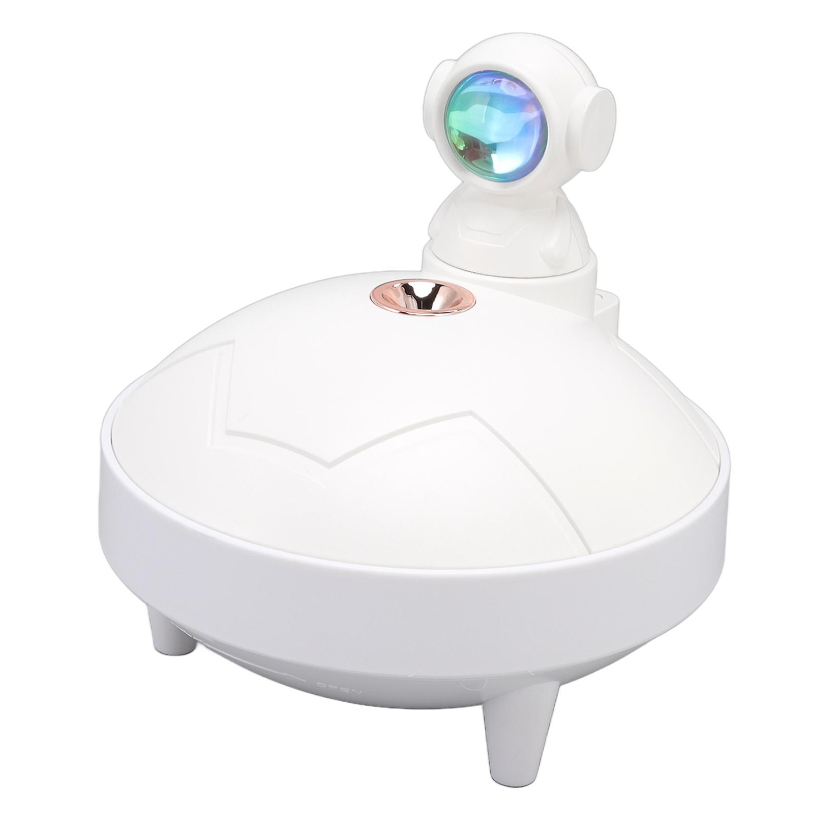 Sunset Light Humidifier 290ml 4H Timing Adjustable Angle USB Charging Desktop Astronaut Humidifier for Home Office