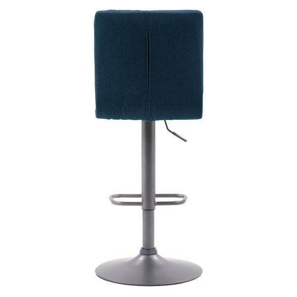 CorLiving Palmer Adjustable Channel Tufted Barstool