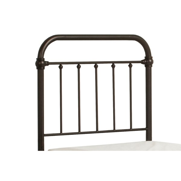 Hillsdale Furniture Kirkland Metal Headboard， Dark Bronze - - 28116619