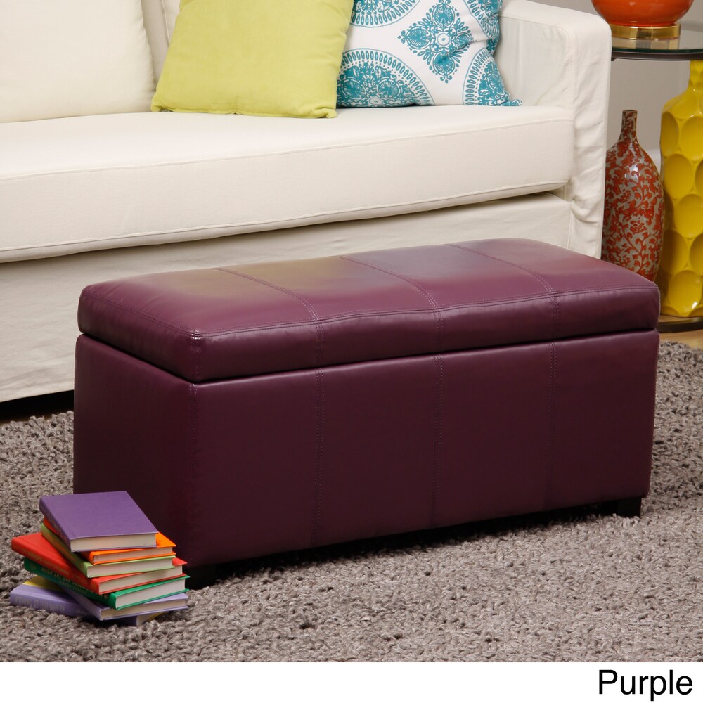 Warehouse Tiffany Ariel Storage Bench