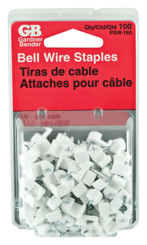 STAPLE WHT BELL WIRE 100