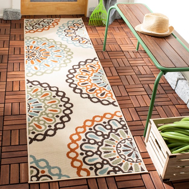 Veranda Ver092 Power Loomed Indoor outdoor Area Rug Safavieh