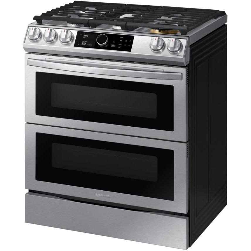  30-inch Slide-In Dual Fuel Range with Wi-Fi Connectivity NY63T8751SS/AA